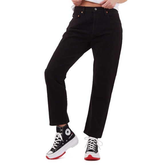 RALPH LAUREN High Rise Straight Leg Mom Jeans #AX6